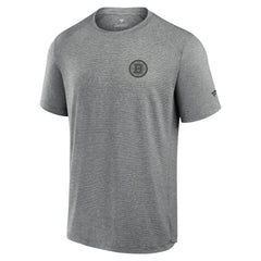 NHL Black Boston Bruins Fanatics Front Office Tech T-Shirt