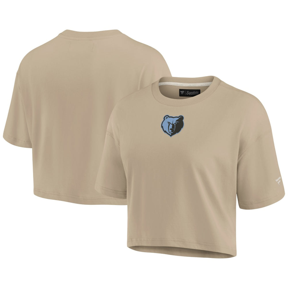 NBA Memphis Grizzlies Women's Elements Super Soft Boxy Cropped T-Shirt