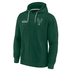 NBA Milwaukee Bucks Unisex Elements Super Soft Fleece Pullover Hoodie
