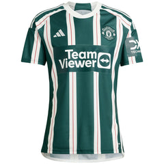 Christian Eriksen Manchester United 2023/24 Away Replica Player Jersey - Adidas Green