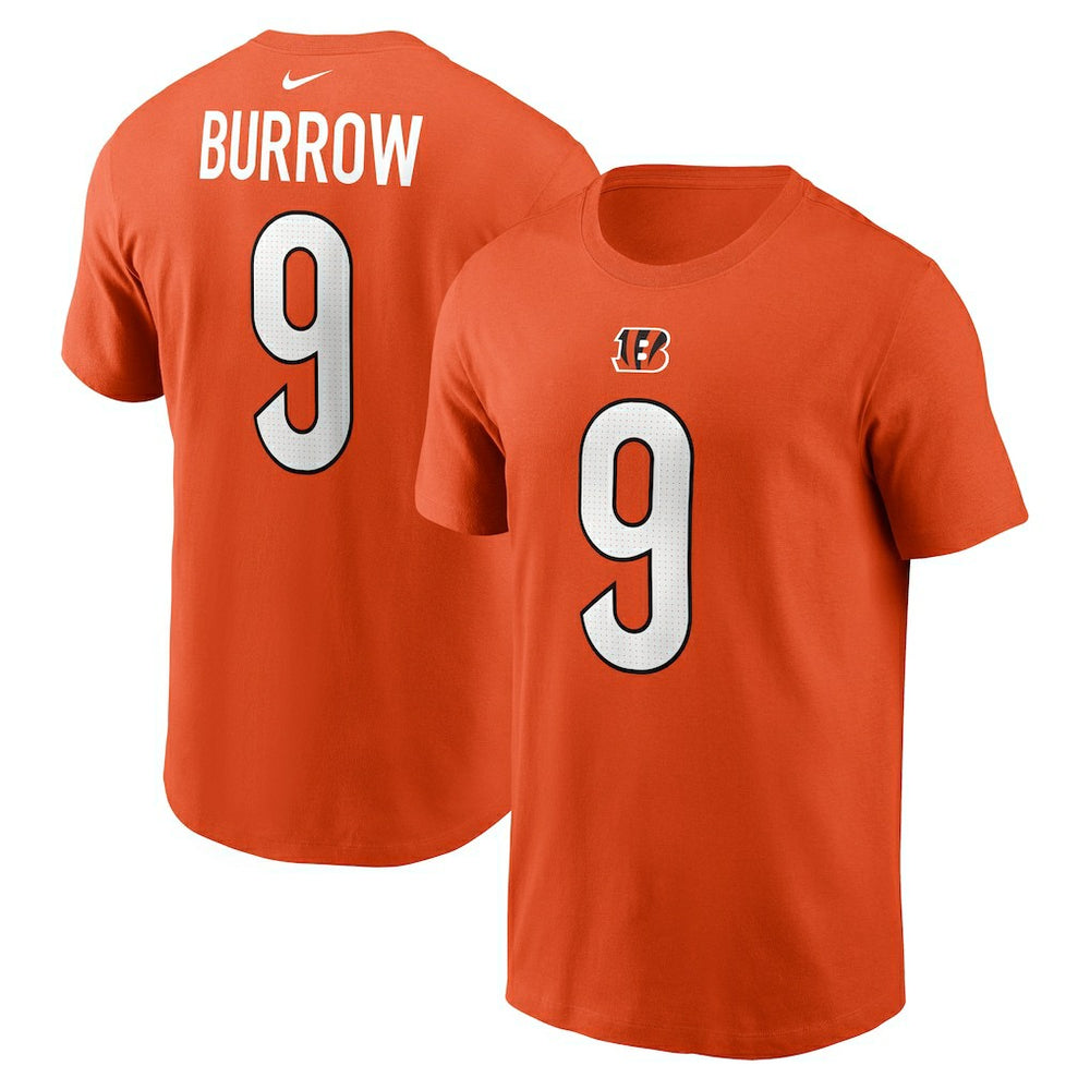 Joe Burrow Player Name & Number T-Shirt - Cincinnati Bengals