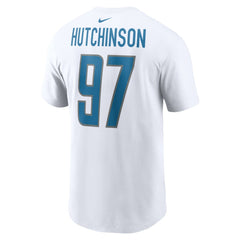 Aidan Hutchinson Player Name & Number T-Shirt - Detroit Lions