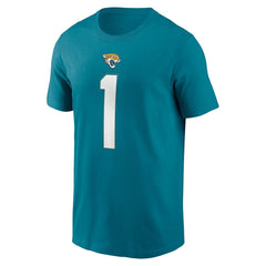 Travis Etienne Player Name & Number T-Shirt - Jacksonville Jaguars