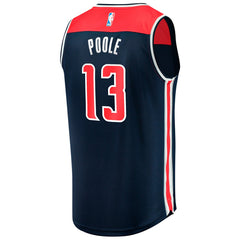 NBA Jordan Poole Washington Wizards Youth Fast Break Player Jersey