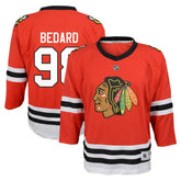 NHL Red Connor Bedard Chicago Blackhawks Youth Home Replica Player Jersey