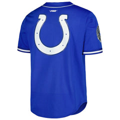Anthony Richardson Pro Standard Mesh Baseball Button-Up T-Shirt - Indianapolis Colts