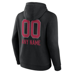 Personalized Name & Number Team Wordmark Pullover Hoodie - Arizona Cardinals
