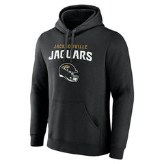 Personalized Name & Number Team Wordmark Pullover Hoodie - Jacksonville Jaguars