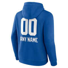 Personalized Name & Number Team Wordmark Pullover Hoodie - New York Giants