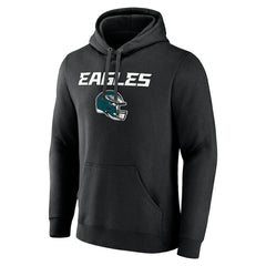 Personalized Name & Number Team Wordmark Pullover Hoodie - Philadelphia Eagles
