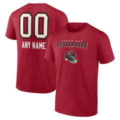 Personalized Name & Number Team Wordmark T-Shirt - Tampa Bay Buccaneers