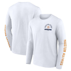 MLB Houston Astros Fanatics Press Box Long Sleeve T-Shirt