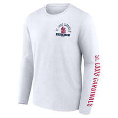 MLB St. Louis Cardinals Fanatics Press Box Long Sleeve T-Shirt
