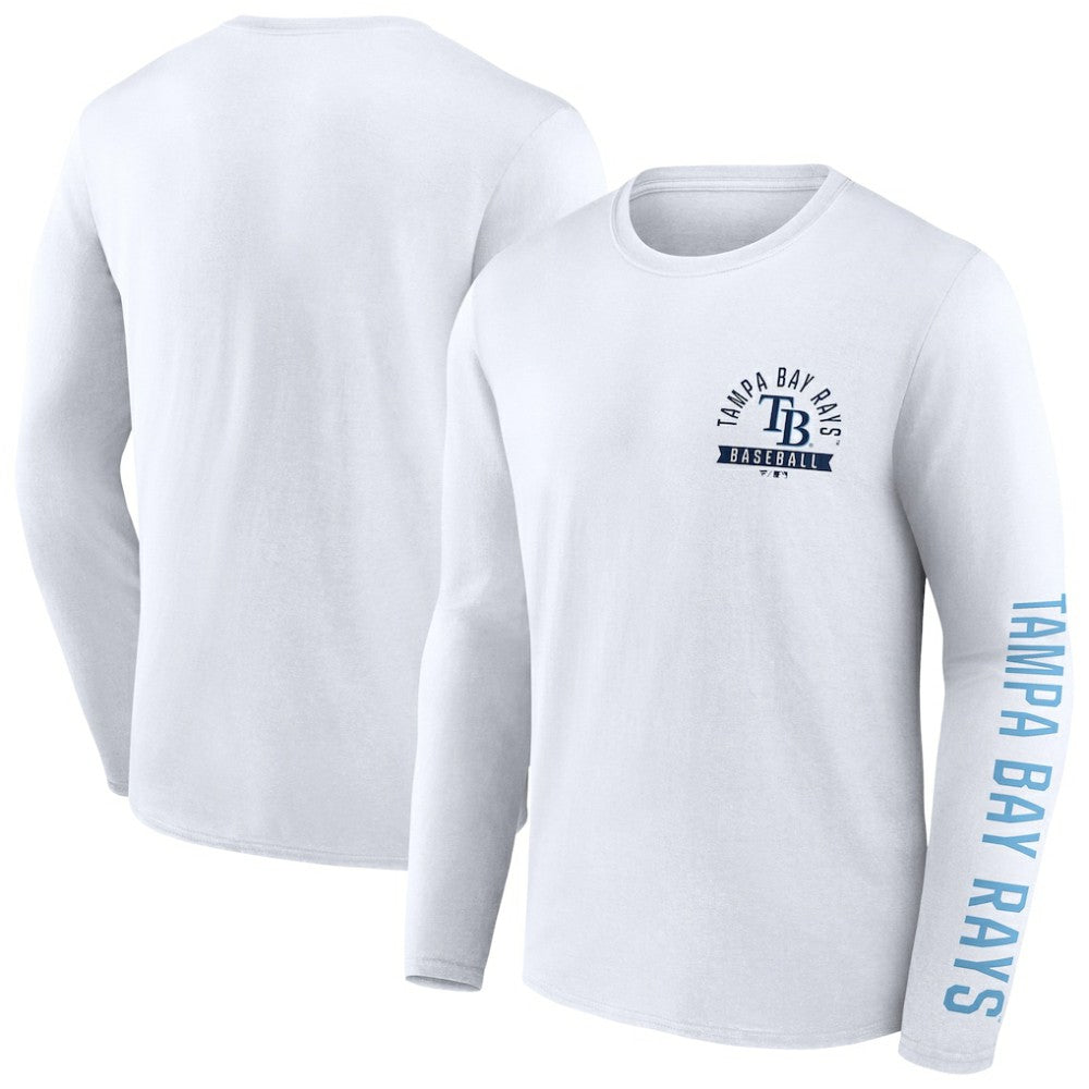 MLB Tampa Bay Rays Fanatics Press Box Long Sleeve T-Shirt