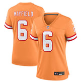 Baker Mayfield Women's Throwback Game Jersey - Tampa Bay Buccaneers
