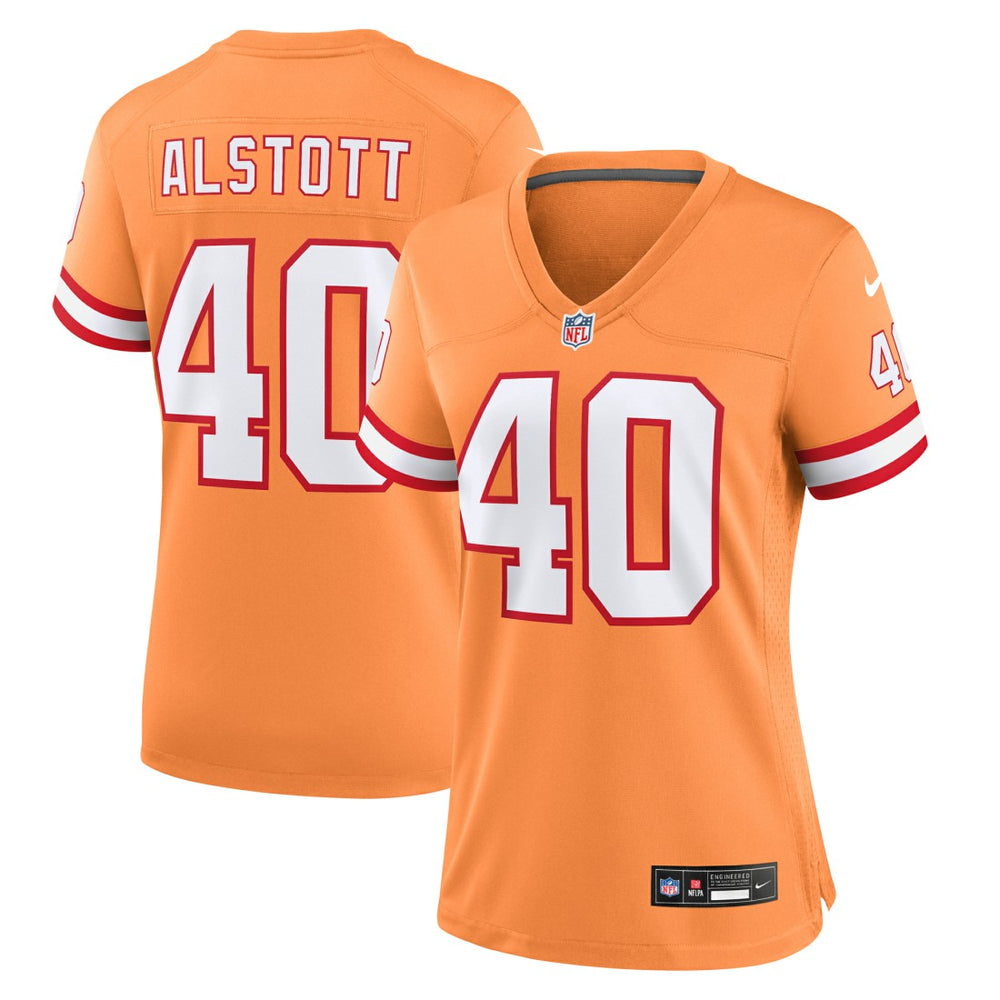 Mike Alstott Women's Throwback Game Jersey - Tampa Bay Buccaneers
