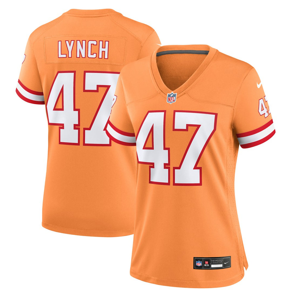 John Lynch Women's Throwback Game Jersey - Tampa Bay Buccaneers
