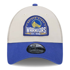 NBA Golden State Warriors Throwback Patch Trucker 9FORTY Adjustable Hat sale