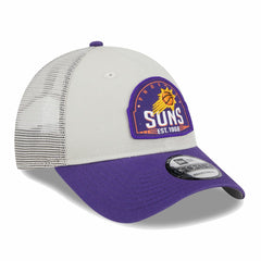 NBA Phoenix Suns Throwback Patch Trucker 9FORTY Adjustable Hat