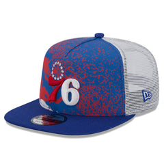 NBA Philadelphia 76ers Court Sport Speckle 9FIFTY Snapback Hat