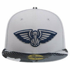 NBA New Orleans Pelicans Active Color Camo Visor 59FIFTY Fitted Hat