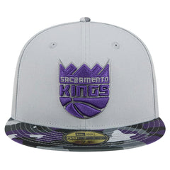 NBA Sacramento Kings Active Color Camo Visor 59FIFTY Fitted Hat