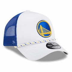 NBA Golden State Warriors Court Sport Foam A-Frame 9FORTY Adjustable Trucker Hat sale