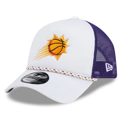 NBA Phoenix Suns Court Sport Foam A-Frame 9FORTY Adjustable Trucker Hat