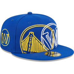 NBA Golden State Warriors Game Day Hollow Logo Mashup 59FIFTY Fitted Hat sale