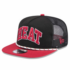 NBA Miami Heat Throwback Team Arch Golfer Snapback Hat