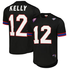 Jim Kelly Retired Player Name & Number Mesh Top - Buffalo Bills