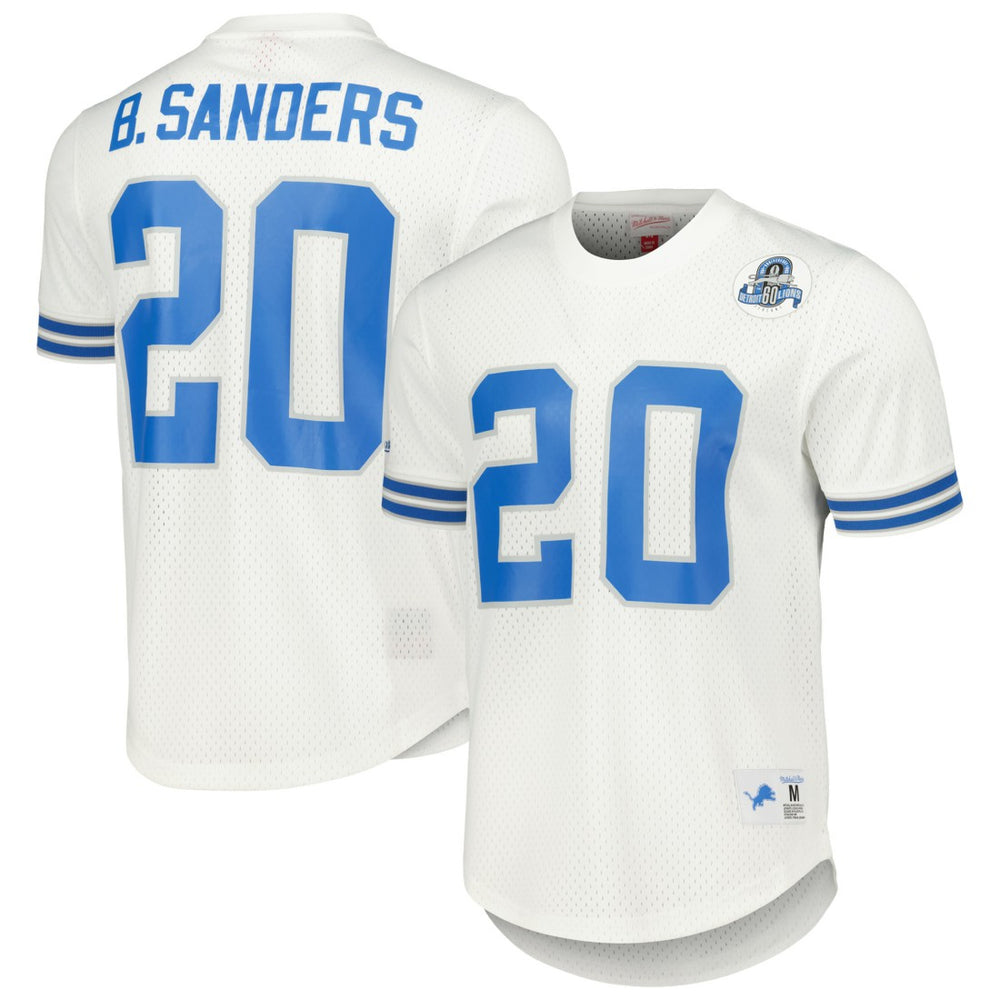 Barry Sanders Retired Player Name & Number Mesh Top - Detroit Lions