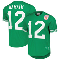 Joe Namath Retired Player Name & Number Mesh Top - New York Jets