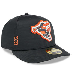 MLB Baltimore Orioles New Era 2024 Clubhouse Low Profile 59FIFTY Fitted Hat