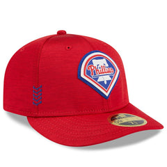MLB Philadelphia Phillies New Era 2024 Clubhouse Low Profile 59FIFTY Fitted Hat