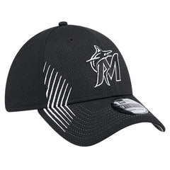 MLB Miami Marlins New Era Active Dash Mark 39THIRTY Flex Hat