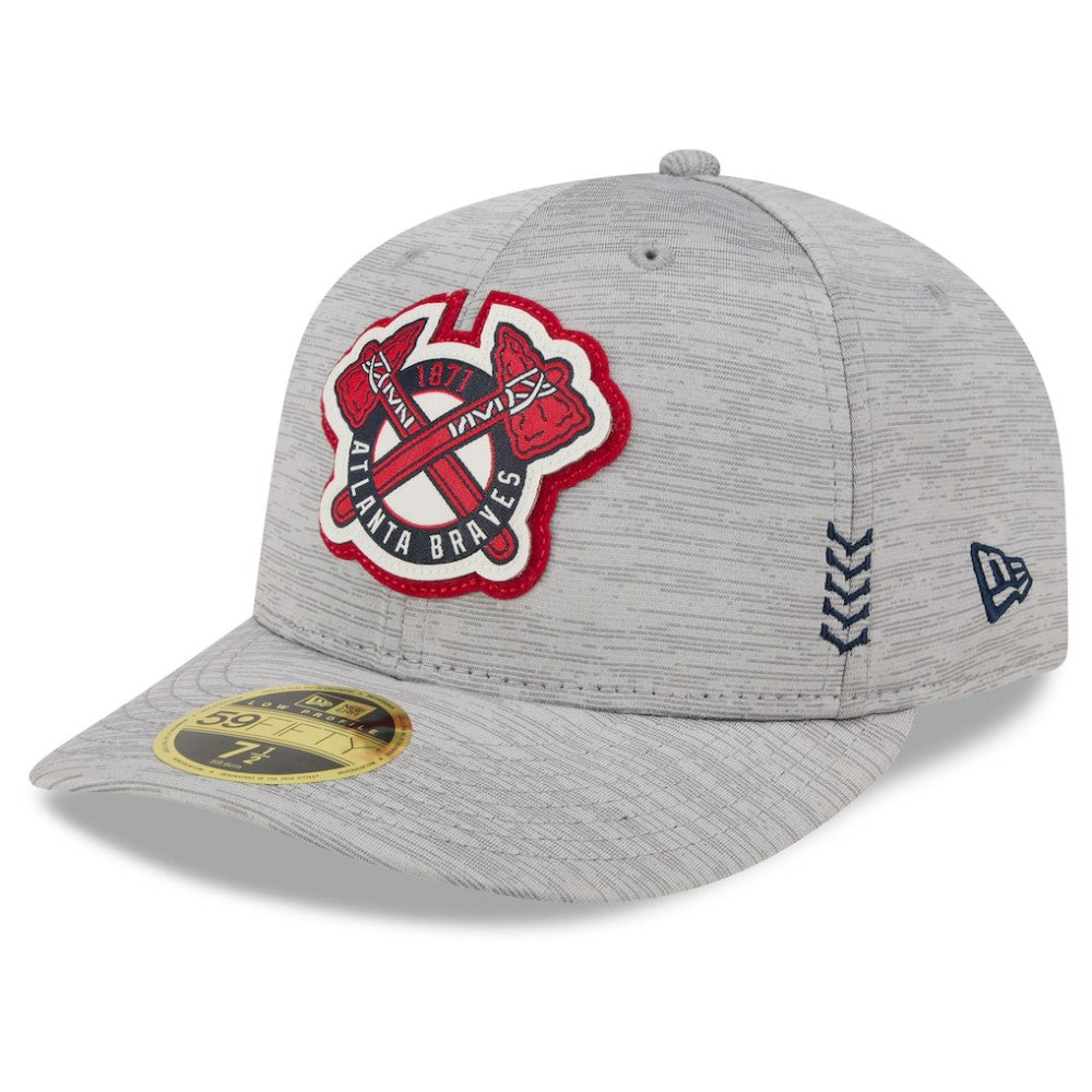 MLB Atlanta Braves New Era 2024 Clubhouse Low Profile 59FIFTY Fitted Hat