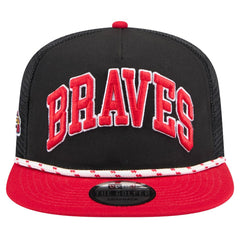 MLB Atlanta Braves New Era Throwback Meshback Golfer Hat