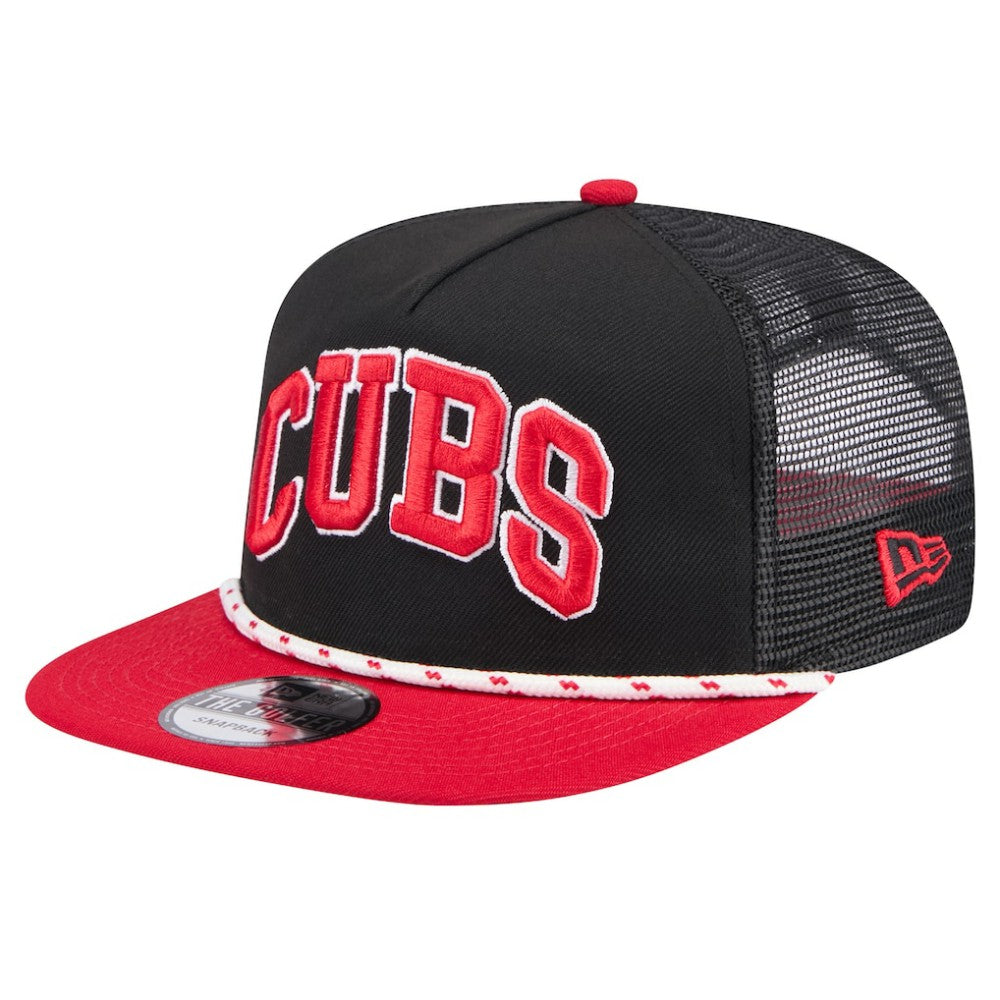 MLB Chicago Cubs New Era Throwback Meshback Golfer Hat