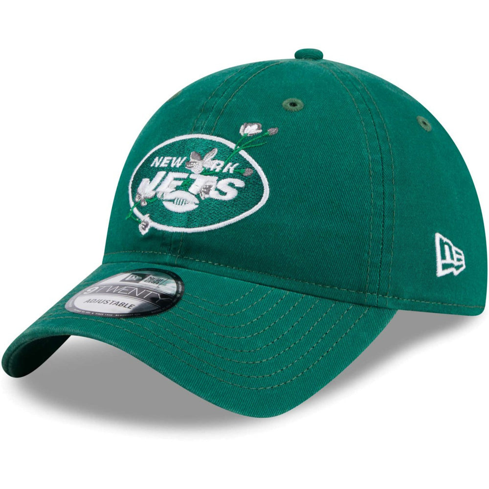 Women's Game Day Flower 9TWENTY Adjustable Hat - New York Jets