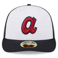 MLB Atlanta Braves New Era 2025 Batting Practice Low Profile 59FIFTY Fitted Hat