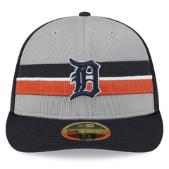 MLB Detroit Tigers New Era 2025 Batting Practice Low Profile 59FIFTY Fitted Hat