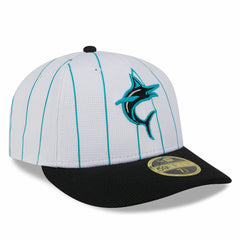 MLB Miami Marlins New Era 2025 Batting Practice Low Profile 59FIFTY Fitted Hat