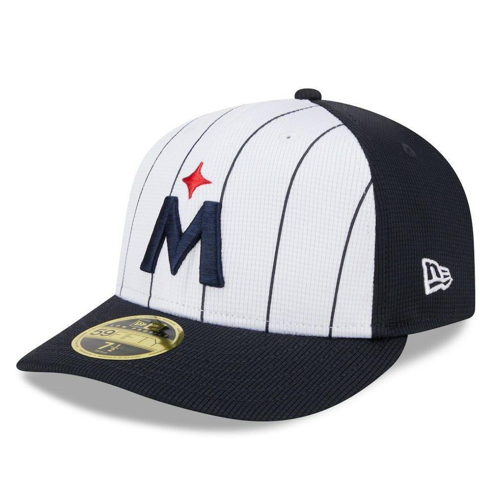 MLB Minnesota Twins New Era 2025 Batting Practice Low Profile 59FIFTY Fitted Hat