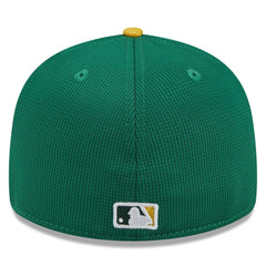 MLB Athletics New Era 2025 Batting Practice Low Profile 59FIFTY Fitted Hat