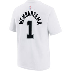 NBA Victor Wembanyama San Antonio Spurs Youth Name & Number Association T-Shirt