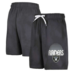 Youth Beach Bum Sun-Bleached French Terry Shorts - Las Vegas Raiders