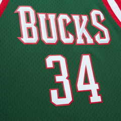 NBA Giannis Antetokounmpo Milwaukee Bucks 2013/14 Hardwood Classics Swingman Jersey