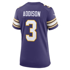 Jordan Addison Women's Alternate Game Jersey - Minnesota Vikings