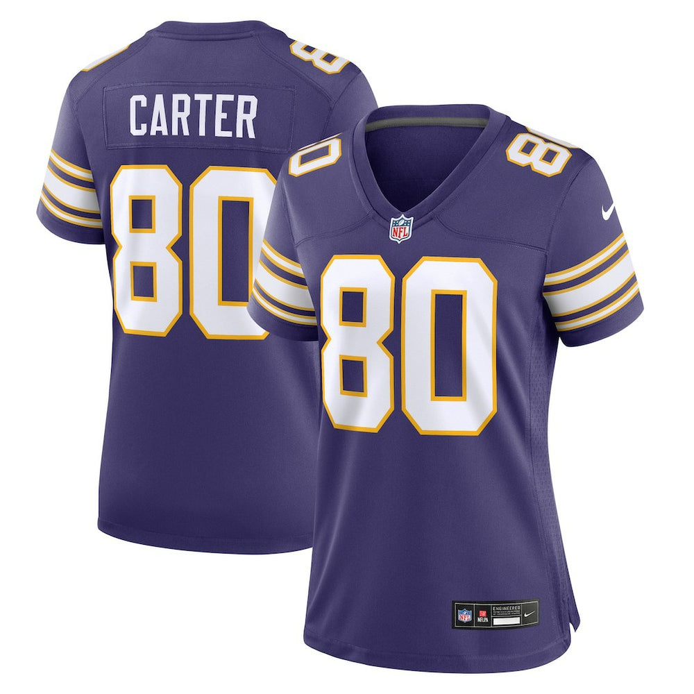 Cris Carter Women's Classic Retired Player Game Jersey - Minnesota Vikings